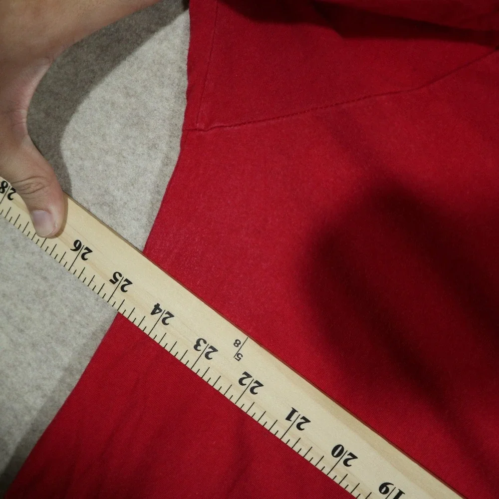 The North Face T Shirt Mens XL Red Graphic Logo Cotton Short Sleeve Gorpcore Tee